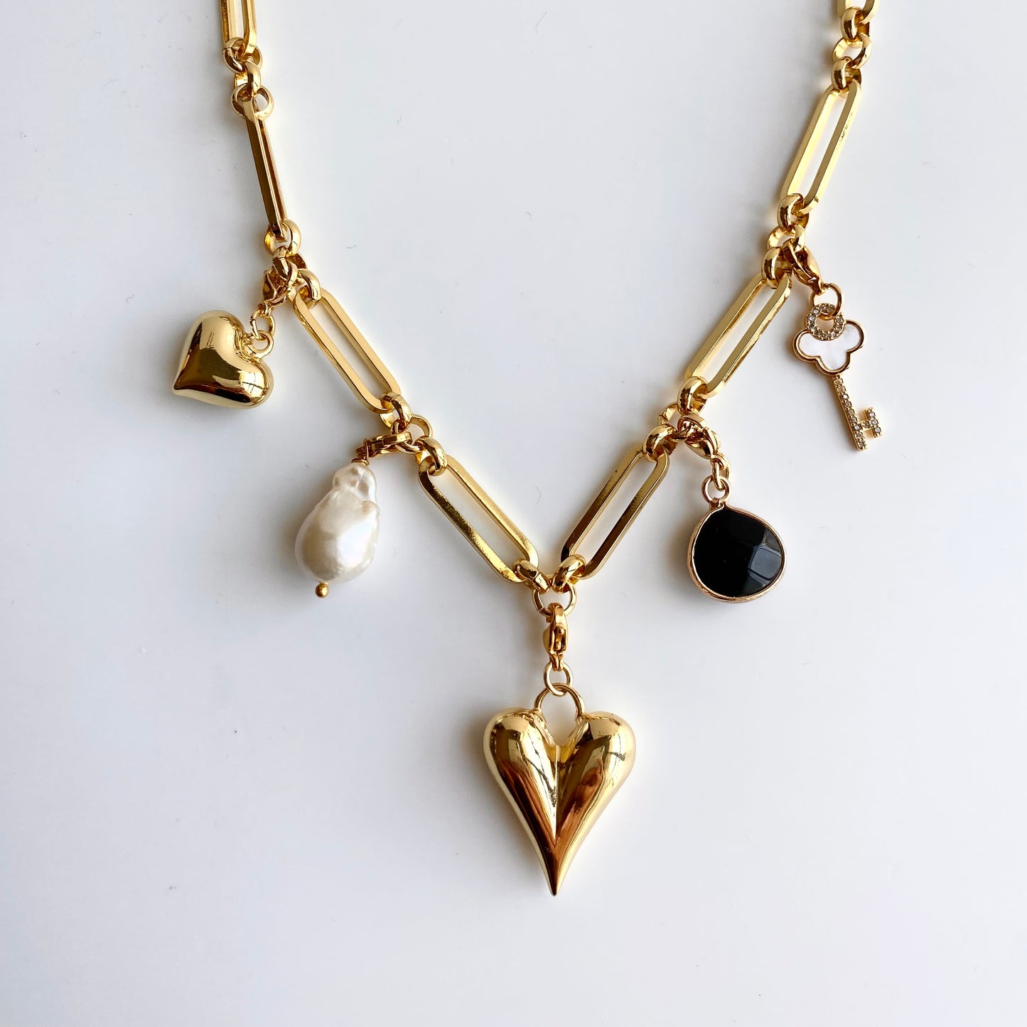 Big Bubble Heart Charm