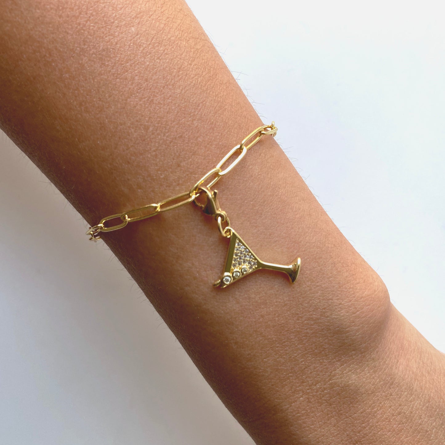 Cocktail Glass Charm