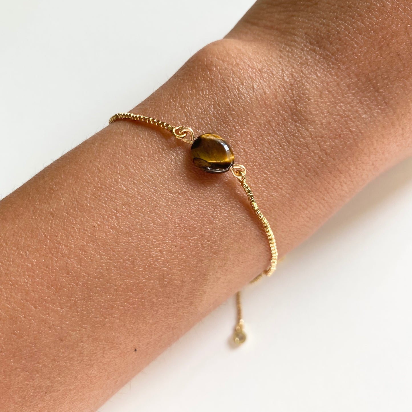 Tiger’s Eye Adjustable Bracelet