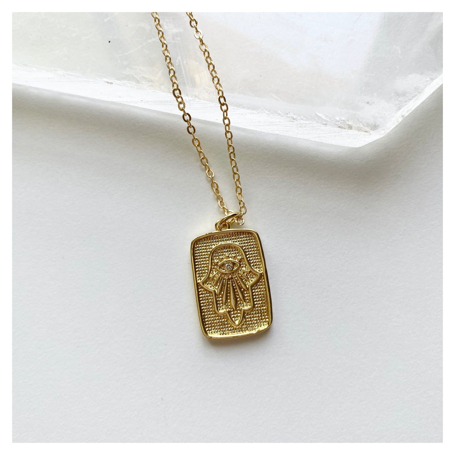 Evil Eye / Hamsa Hand Necklace