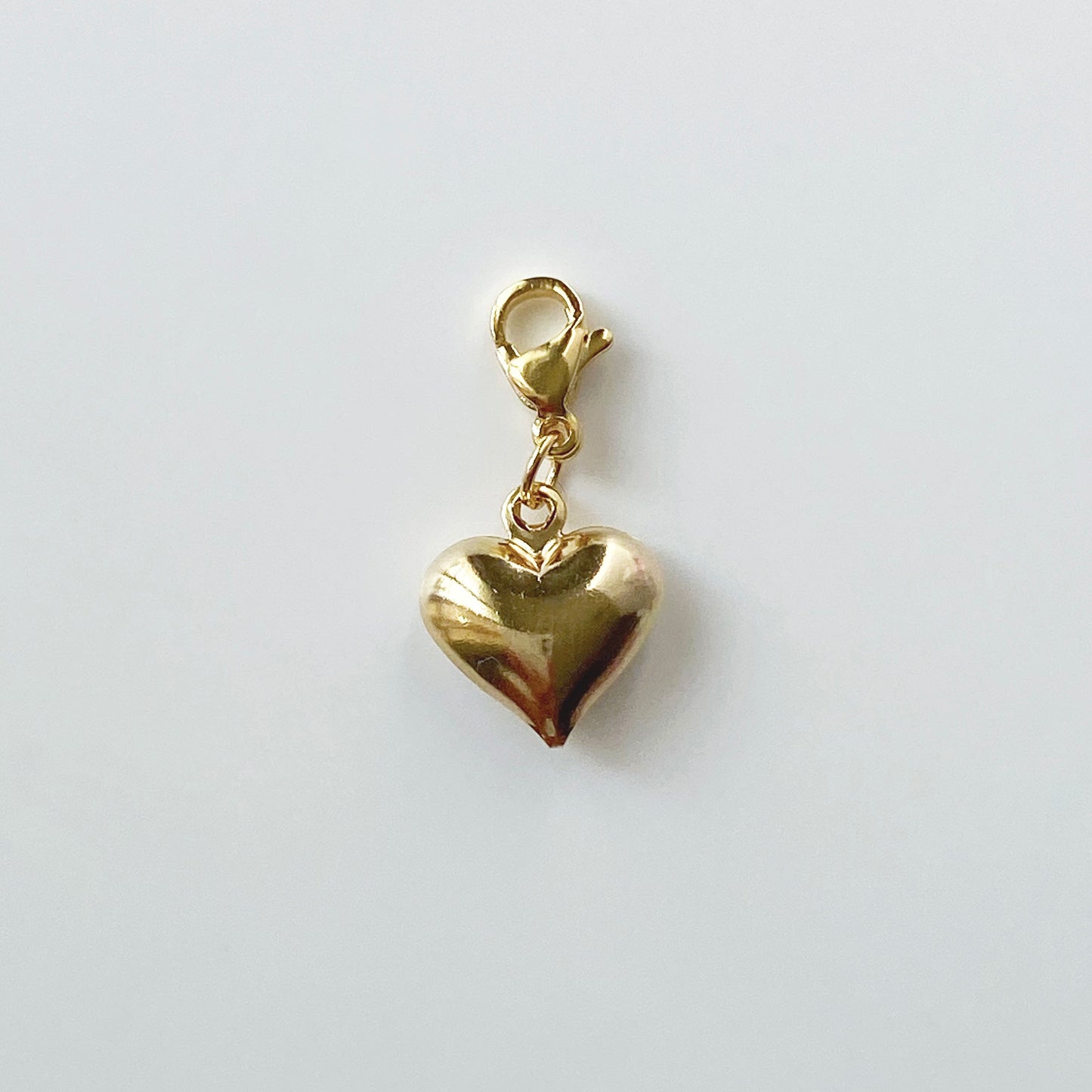 Small Bubble Heart Charm