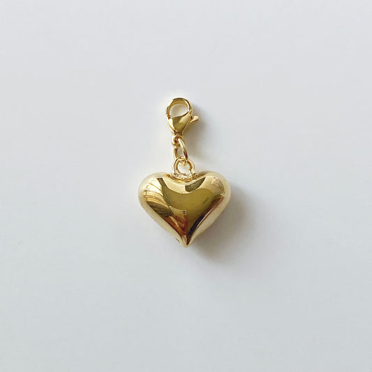 Medium Bubble Heart Charm