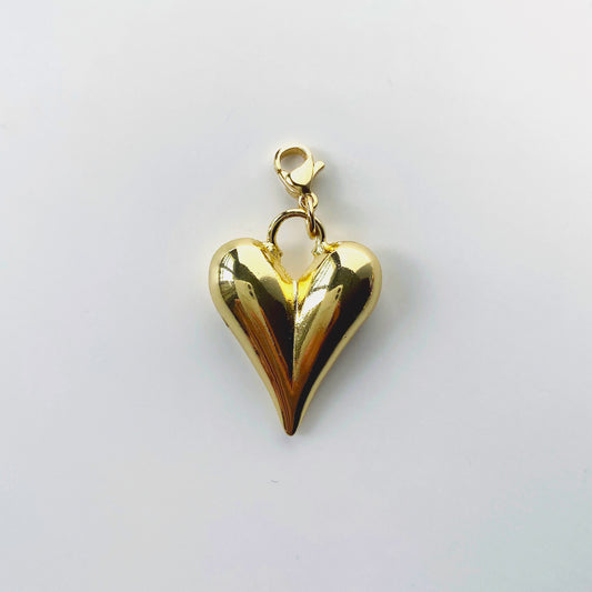 Big Bubble Heart Charm