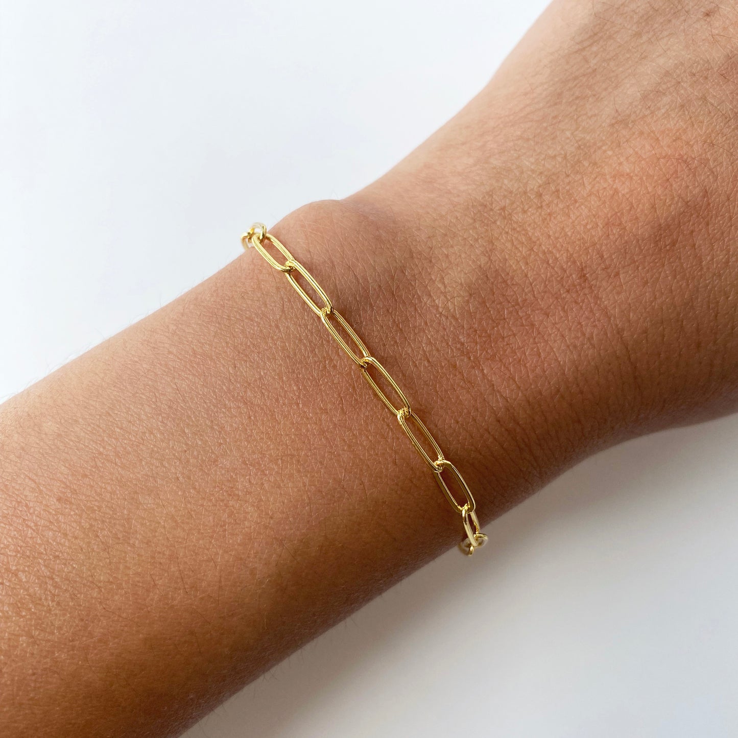 Medium Paperclip Chain Bracelet